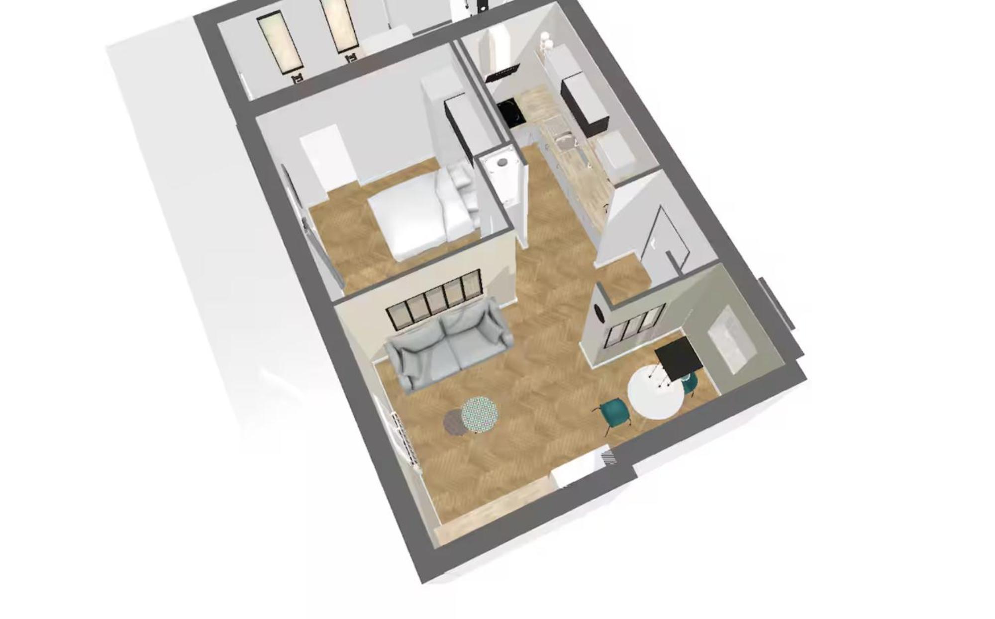 Appartchic - Appartement Standing - Plein Centre & Parking Prive Créon Exterior foto